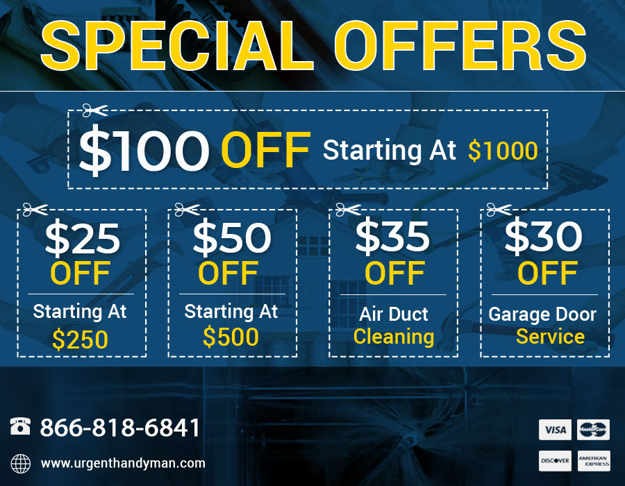 Urgent Handy Man Printable Coupon